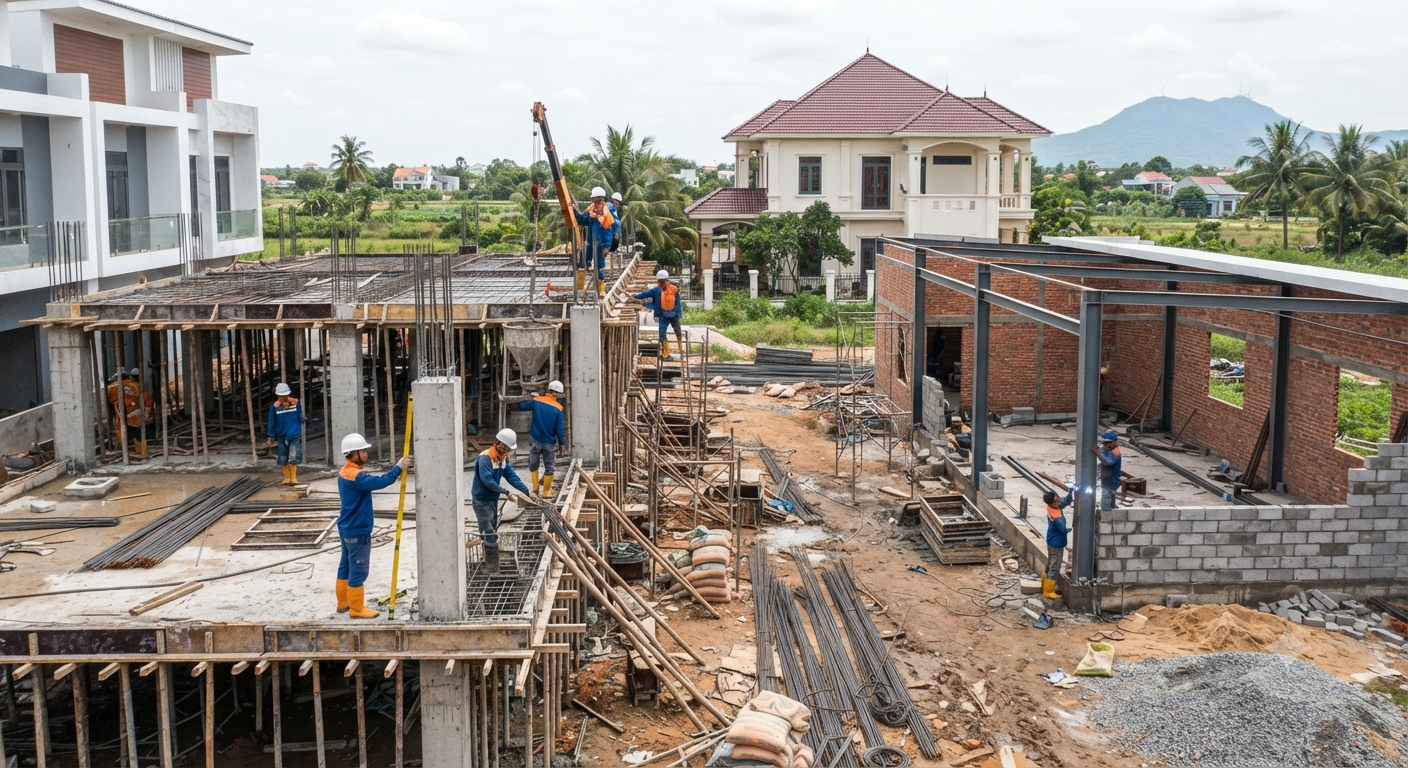 Những điểm cần lưu ý để đảm bảo chất lượng phần thô